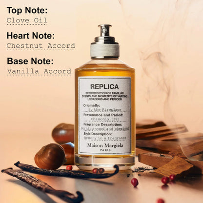 Fireplace  with Chestnut, Vanilla & Clove|100ML